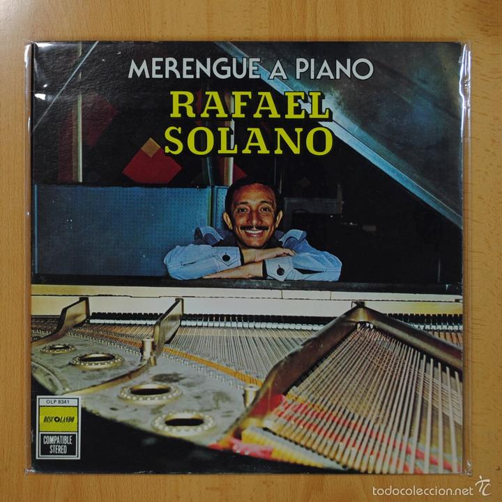 Discos de vinilo: RAFAEL SOLANO - MERENGUE A PIANO - LP - Foto 1
