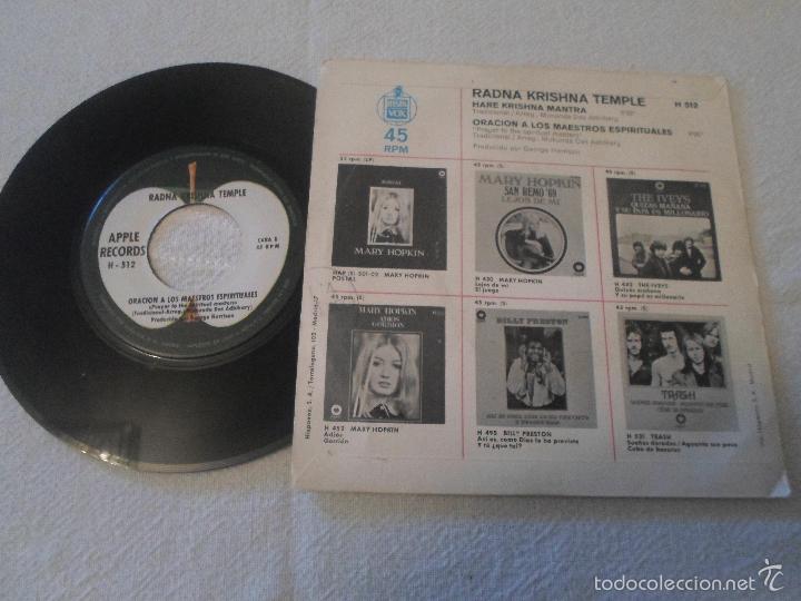 Discos de vinilo: RADNA KRISHNA TEMPLE // HARE KRISHNA MANTRA - Foto 2