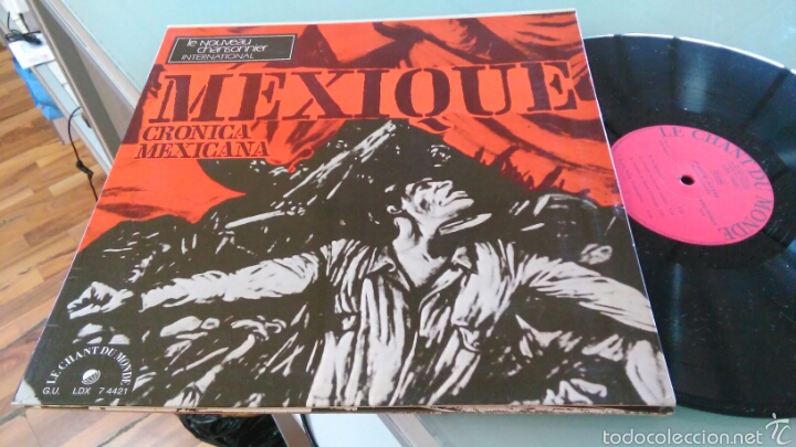 Disques de vinyle: Judith reyes lp mexique cronica mexicana.francia