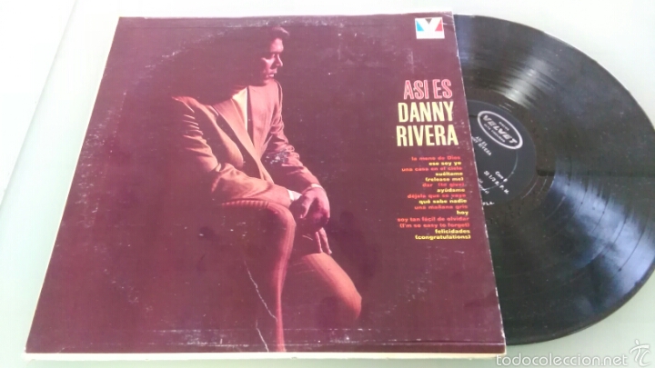 Disques de vinyle: Asi es danny rivera lp.u.s.a.