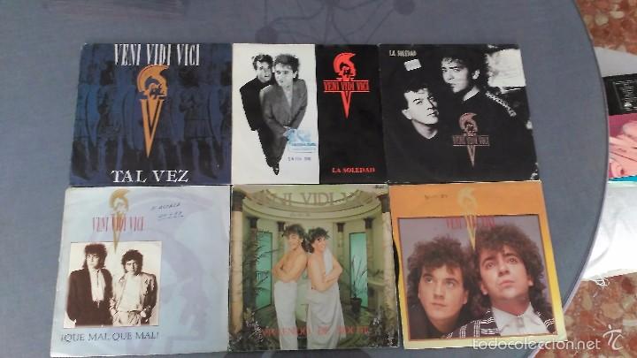 Discos de vinilo: LOTE DE 6 SINGLES DE VENI VIDI VICI - Foto 1