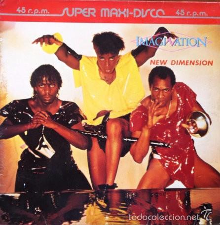 Discos de vinilo: Imagination ?&ndash; New Dimension. MAXI EN VINILO. - Foto 1