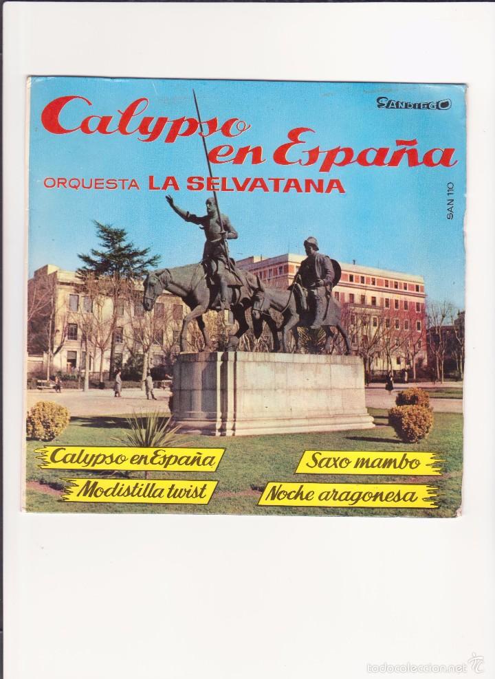 Discos de vinilo: CALYPSO EN ESPA&Ntilde;A - ORQUESTA LA SELVATANA - 1964 - Foto 1