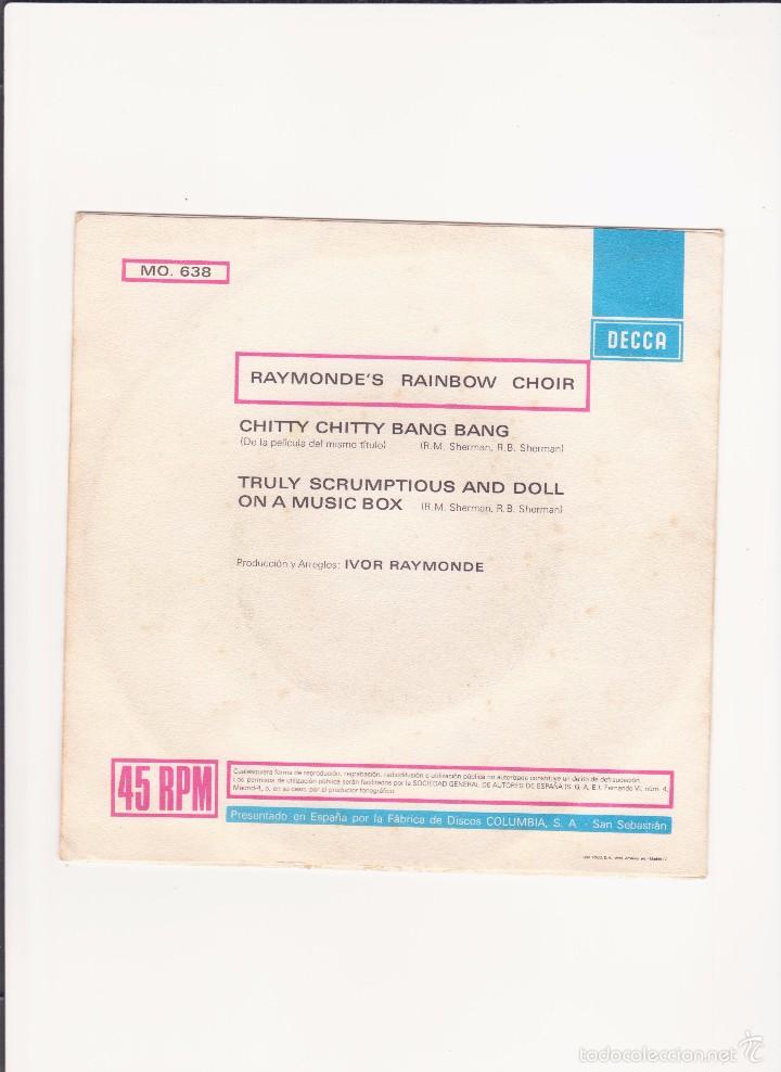 Discos de vinilo: CHITTY CHITTY BANG BANG 1969 - Foto 2