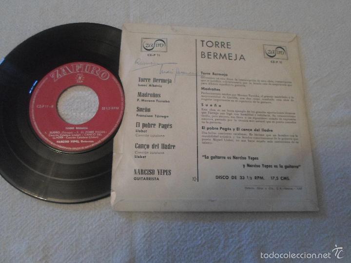 Discos de vinilo: NARCISO YEPES - TORRE BERMEJA - Foto 2