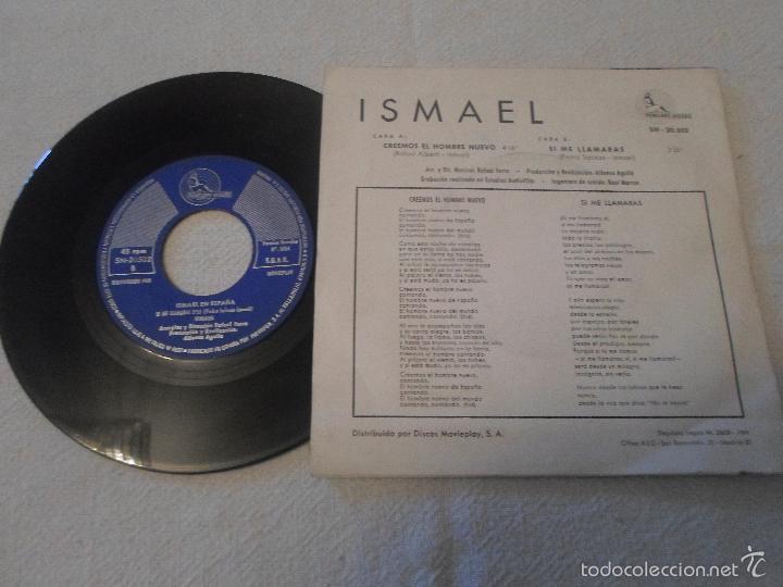 Discos de vinilo: Ismael - Creemos el hombre nuevo - Foto 2