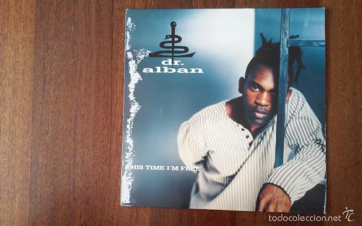 Discos de vinilo: Dr alban-this time im free.maxi - Foto 1