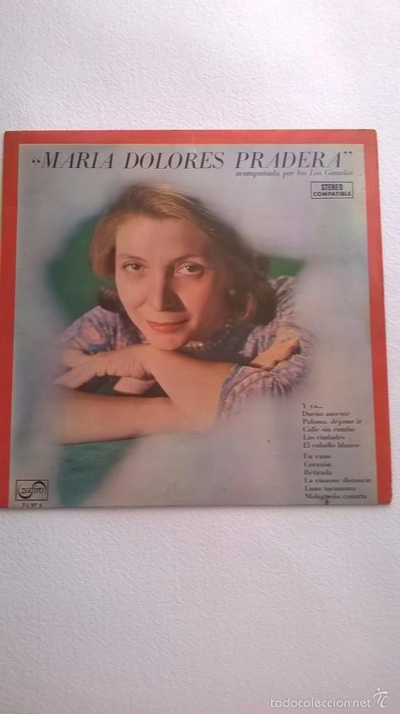 Discos de vinilo: MARIA DOLORES PRADERA - 1967 - Foto 1