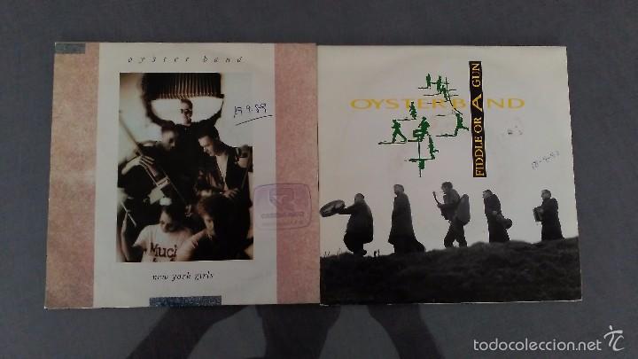 LOTE 2 SINGLES OYSTER BAND