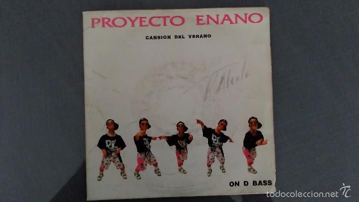 Vinyl-Schallplatten: PROYECTO ENANO - LA CANCION DEL VERANO - CANSION ( 1 CARA ) ON D BASS