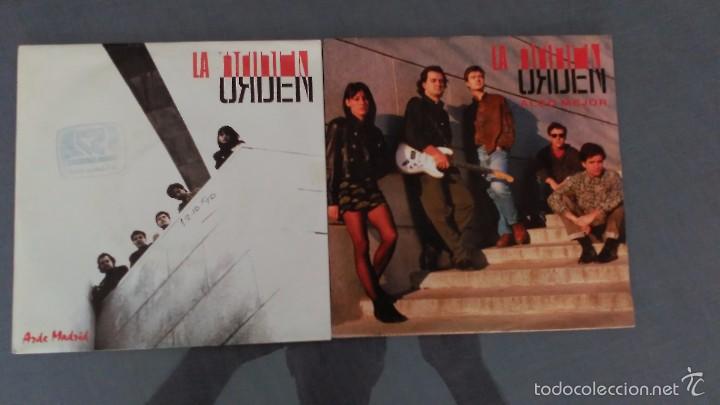 Discos de vinilo: LOTE DE 2 SINGLES LA ORDEN - Foto 1