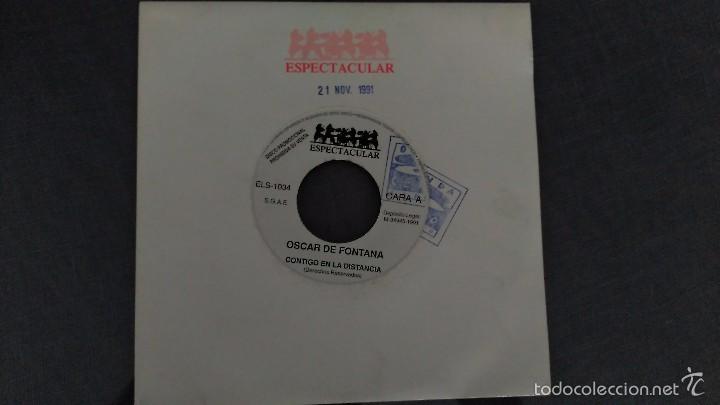 Discos de vinilo: Oscar de Fontana ?&ndash; Contigo En La Distancia MUY DIFICIL)