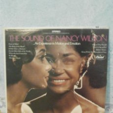 Discos de vinilo: DISCO - VINILO - LP - NANCY WILSON - THE SOUND OF - AN EXPERIENCE IN MOTION AND EMOTION, CAPITOL. Lote 58546312