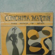Discos de vinilo: DISCO - VINILO - LP - CONCHITA MARTIN - FOLK SONGS OF SPAIN VOL. 2 - MONTILLA - FM44 - USA -. Lote 58546484