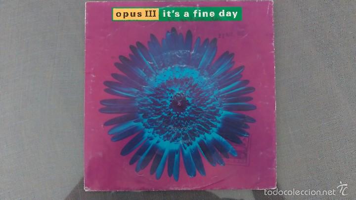 Discos de vinilo: OPUS III - ITS A FINE DAY / EVOLUTION - Foto 1