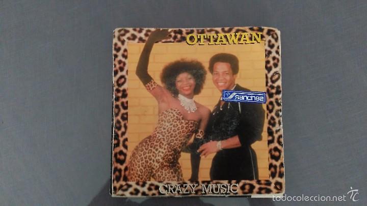 Discos de vinilo: SINGLE OTTAWAN - CRAZY MUSIC - CBS 1981. - Foto 1