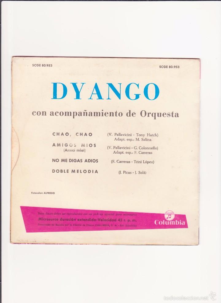 Discos de vinilo: DYANGO - 1965 - Foto 2