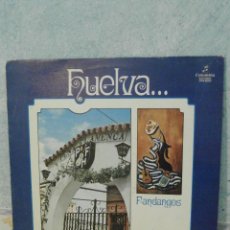 Discos de vinilo: DISCO - VINILO - LP - HUELVA - FANDANGOS - CANTA LA PEÑA FLAMENCA - COLUMBIA - 1979 -. Lote 58553038