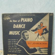 Discos de vinilo: DISCO - VINILO - LP - UNA HORA DE PIANO - FRANK FROEBA - NAT BRANDWYNNE - ROYALE - AÑOS 50. Lote 58555521