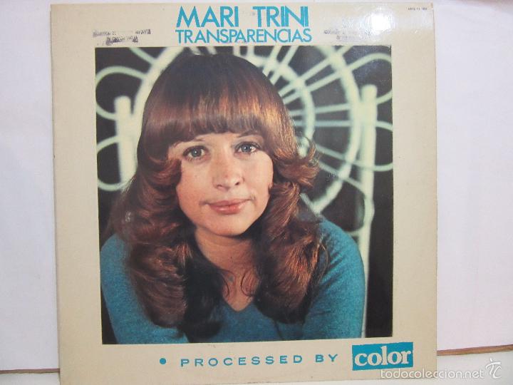 Discos de vinilo: Mari Trini - Transparencias - 1975 - Spain - EX+/VG+ - Foto 1