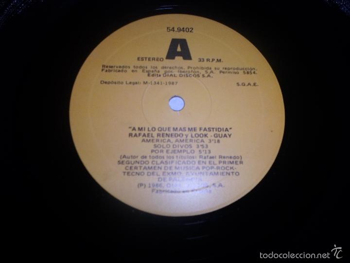 Discos de vinilo: RAFAEL RENEDO Y LOOK GUAY - Foto 2