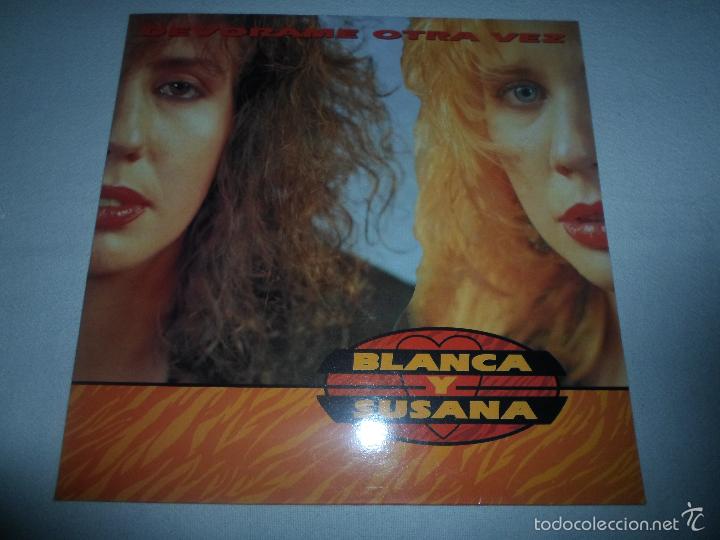 Discos de vinilo: BLANCA Y SUSANA DEVORAME OTRA VEZ - Foto 1