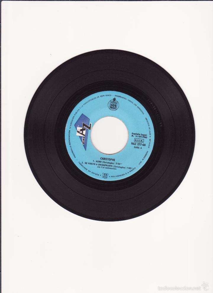 Discos de vinilo: CHRISTOPHE 1965 - Foto 3