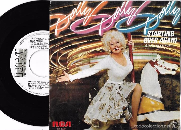 Discos de vinilo: DOLLY PARTON: STARTING OVER AGAIN / SWEET AGONY - Foto 1