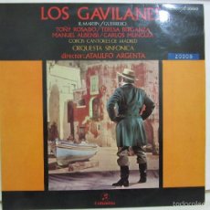 Discos de vinilo: LOS GAVILANES - ATAULFO ARGENTA - COROS CANTORES DE MADRID - 1974 - EX+/VG+. Lote 58570938