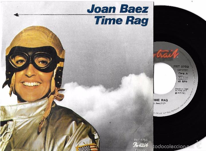 Discos de vinilo: JOAN BAEZ: TIME RAG / MILAGROS (MIRACLES) - Foto 1