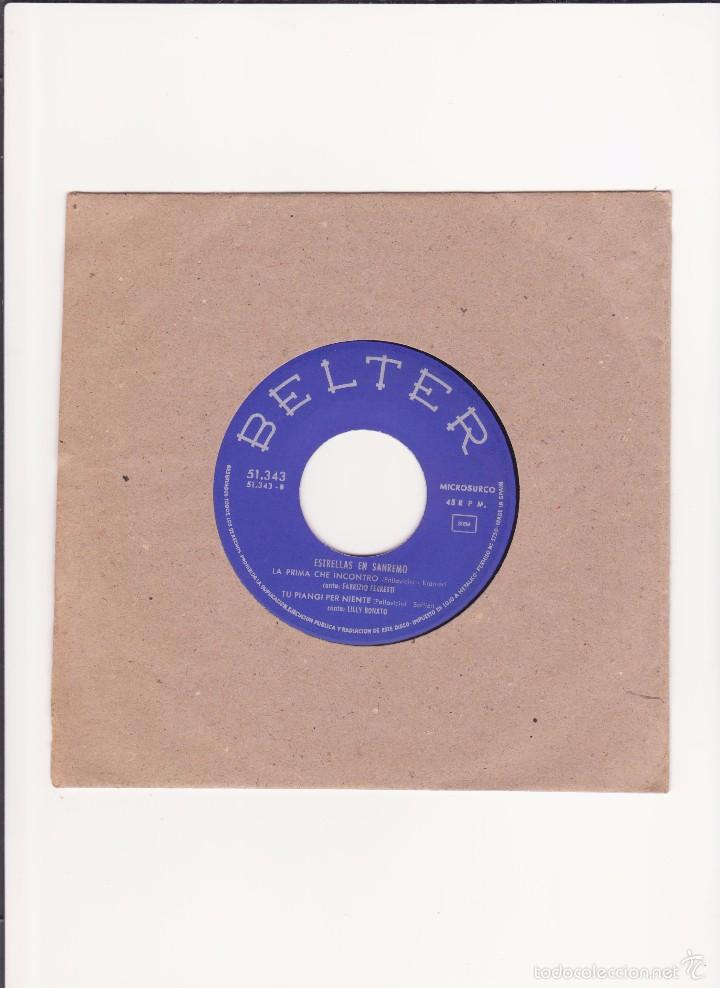 Discos de vinilo: ESTRELLAS EN SANREMO - 1964 - Foto 1