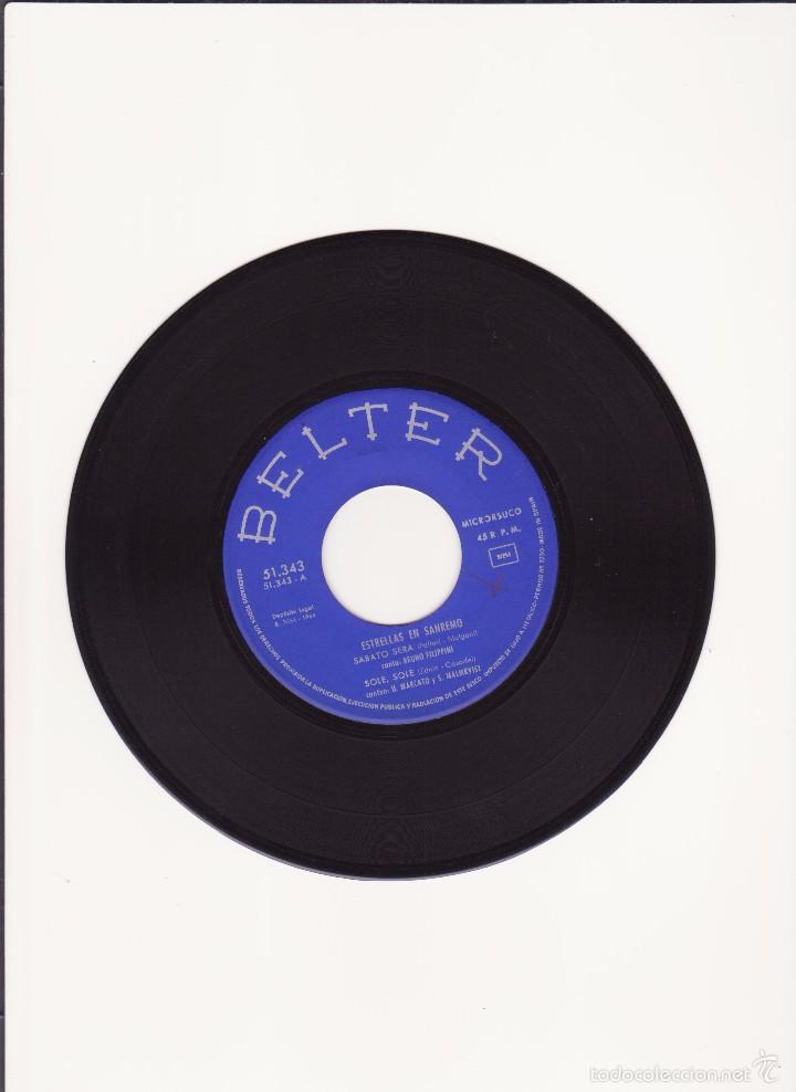 Discos de vinilo: ESTRELLAS EN SANREMO - 1964 - Foto 2