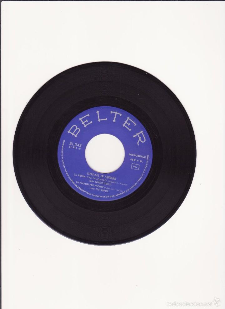 Discos de vinilo: ESTRELLAS EN SANREMO - 1964 - Foto 3