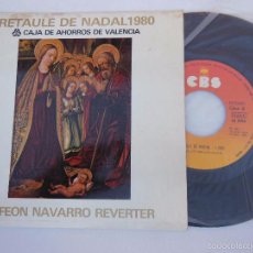 Discos de vinilo: ORFEÓN NAVARRO REVERTER : RETAULE DE NADAL 1980