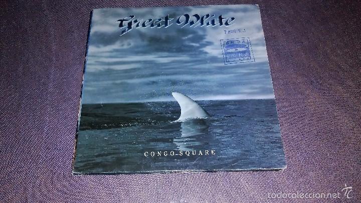 Discos de vinilo: GREAT WHITE CONGO SQUARE SINGLE VINILO 7 PULGADAS - Foto 1