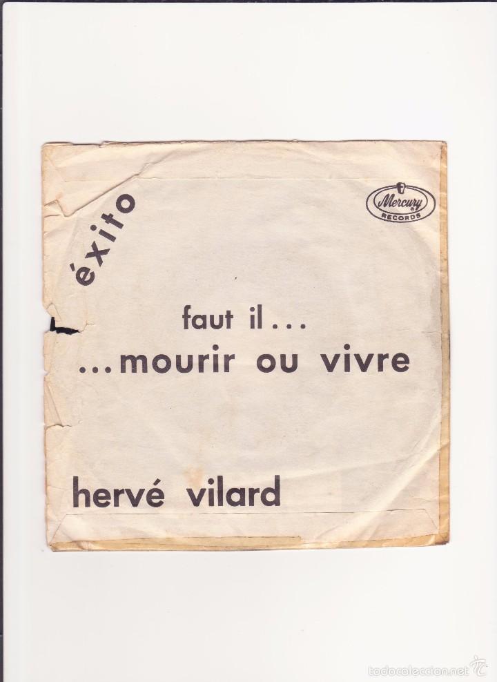 Discos de vinilo: HERV&Eacute; VILARD - 1966 - Foto 1