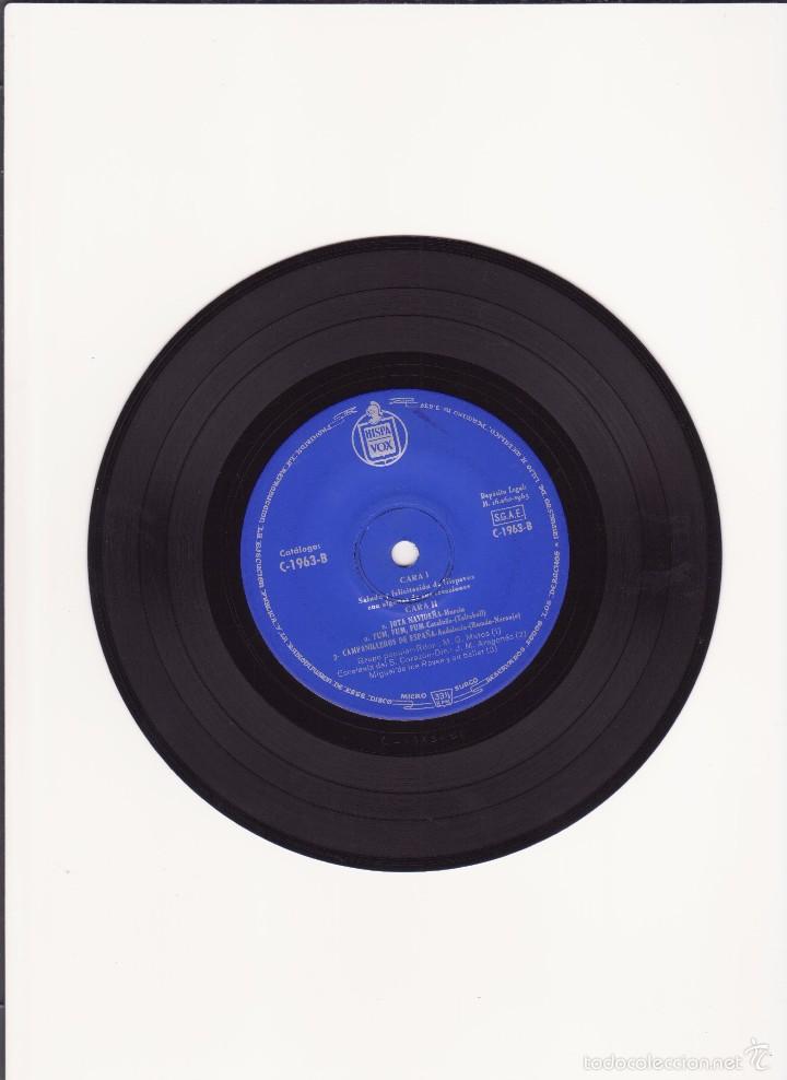 Discos de vinilo: HISPAVOX FELICITA LA NAVIDAD - 1963 - Foto 4