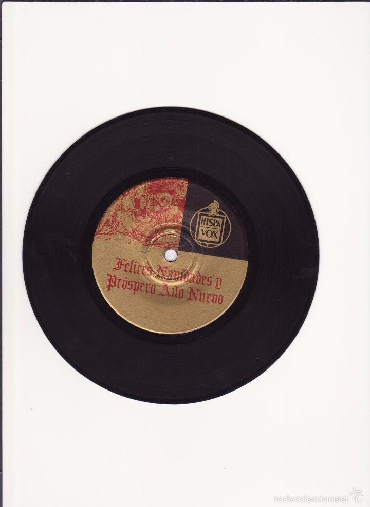 Discos de vinilo: HISPAVOX FELICITA LA NAVIDAD - 1966 - Foto 3