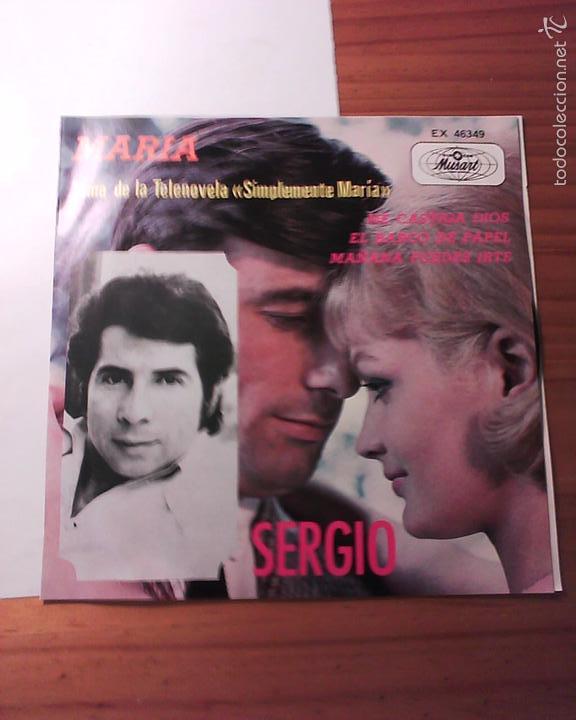 Discos de vinilo: Mar&iacute;a (Tema de la Telenovela Simplemente Mar&iacute;a) 1970 - Foto 1
