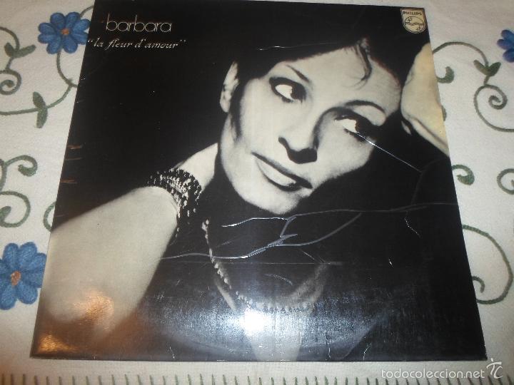 Discos de vinilo: BARBARA - LA FLEUR D&acute;AMOUR LP SPAIN PHILIPS EN 1973 - Foto 1