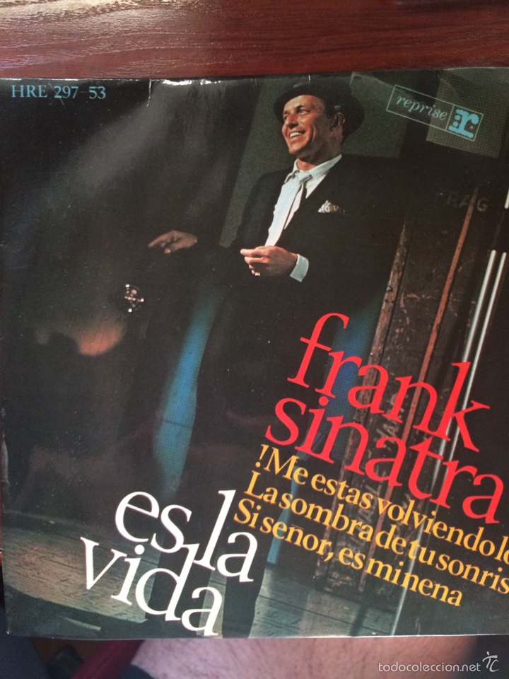 Discos de vinilo: FRANK SINATRA-ES LA VIDA-EP 1966-HRE 297 53 - Foto 1