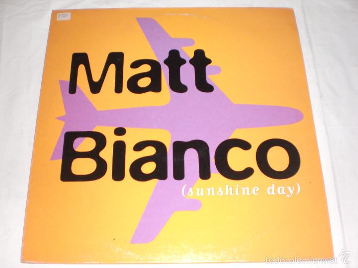 Discos de vinilo: MATT BIANCO - SUNSHINE DAY - Foto 1
