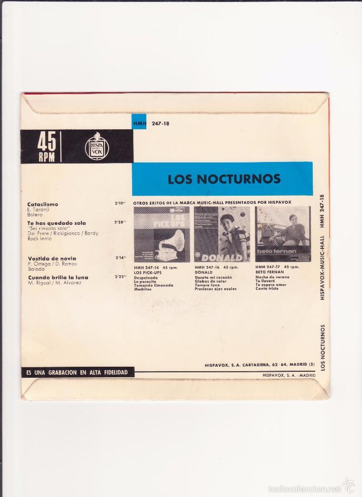 Discos de vinilo: LOS NOCTURNOS - 1965 - Foto 2