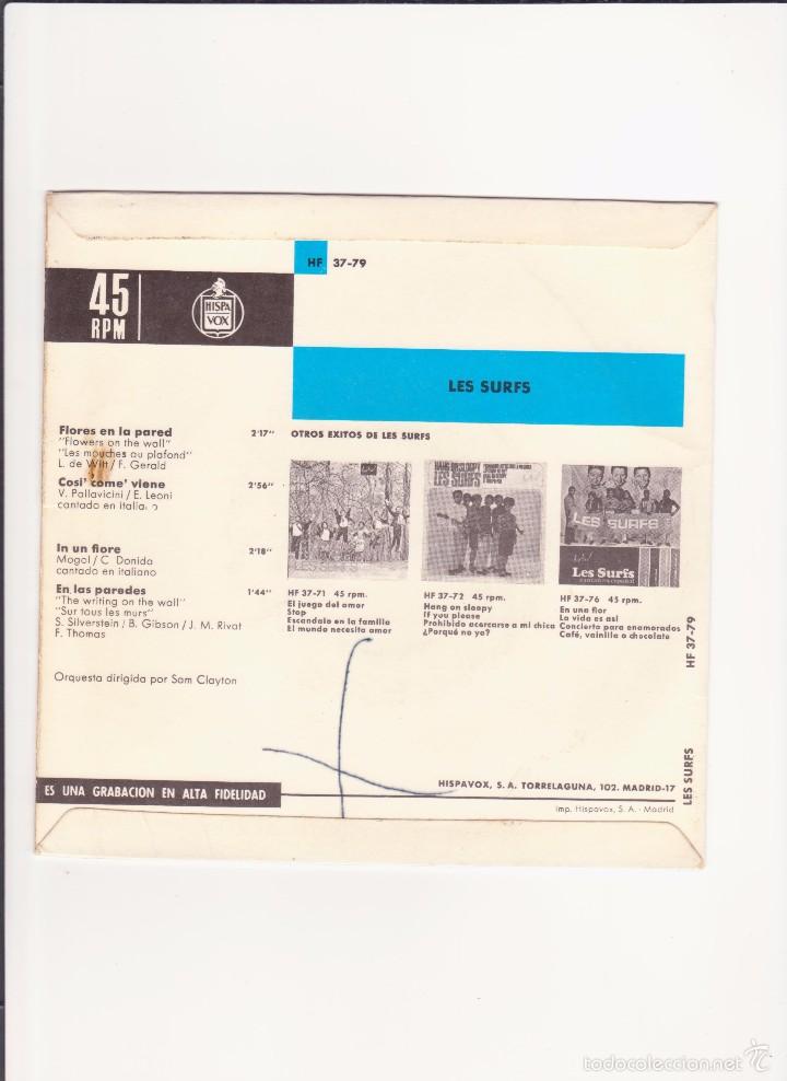 Discos de vinilo: L ES SURFS - 1966 - Foto 2