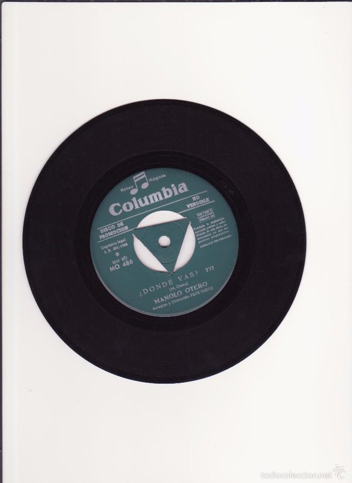 Discos de vinilo: MANOLO OTERO - 1968 - Foto 3