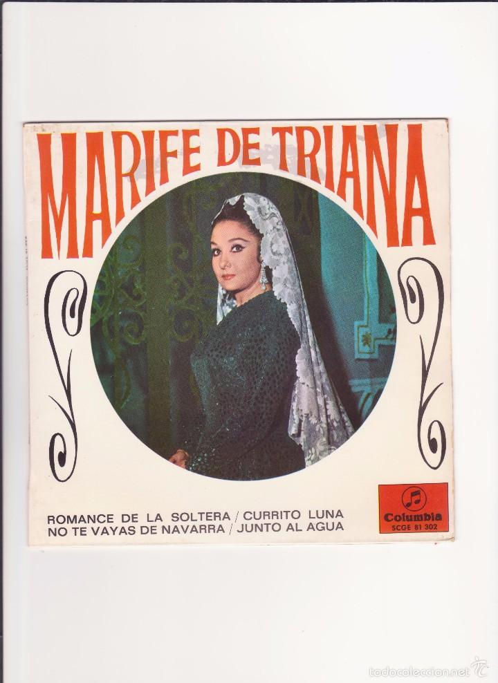 Discos de vinilo: MARIFE DE TRIANA - 1967 - DISCO DE PROMOCION - Foto 1
