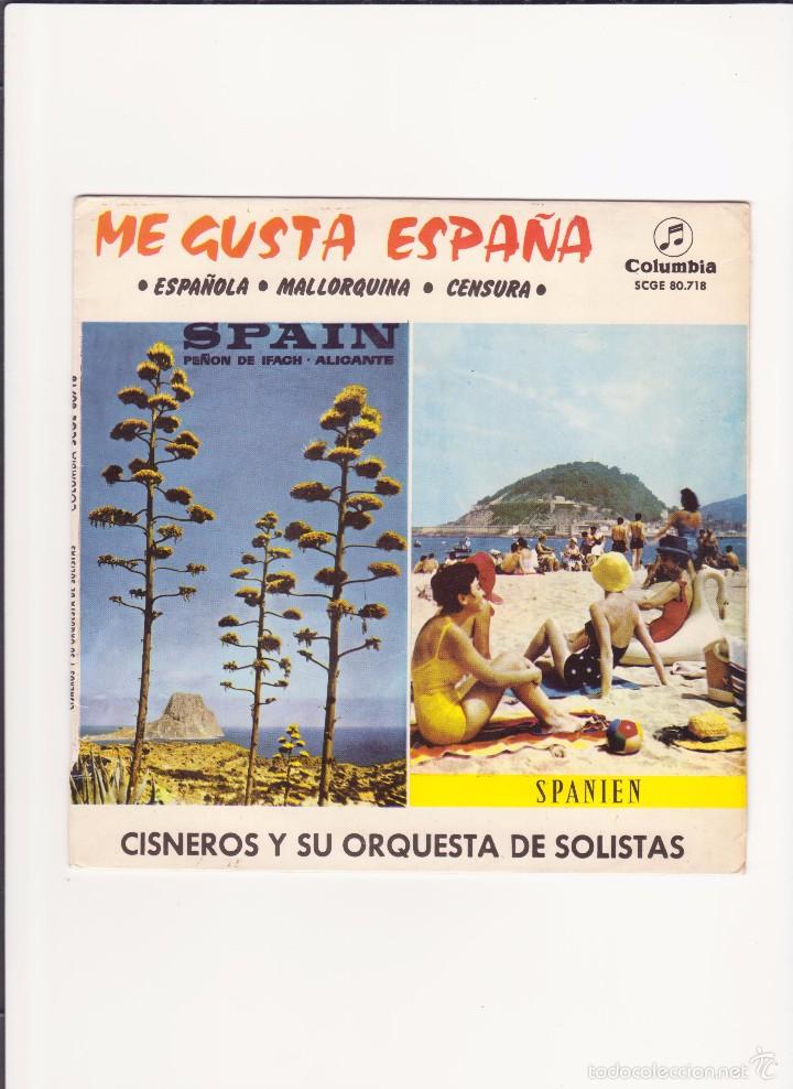 Discos de vinilo: ME GUSTA ESPA&Ntilde;A - 1964 - ORQUESTA CISNEROS - Foto 1