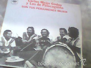 Disques de vinyle: Carlos Mej&ntilde;ia Godoy y Los De Calapag&uuml;ina - Son tus perjumenes mujer (CBS, 1977)