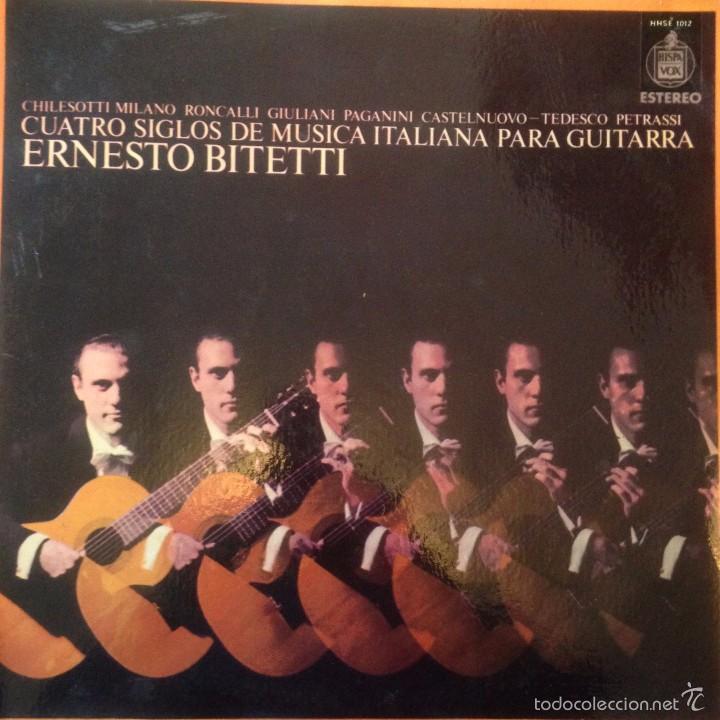 Discos de vinilo: LP argentino de Ernesto Bitetti a&ntilde;o 1971 - Foto 1