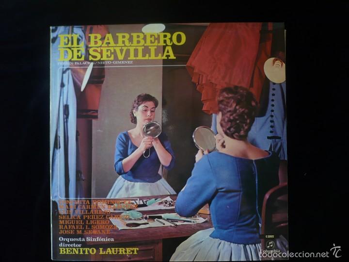 Discos de vinilo: el barbero de sevilla lp como nuevo - Foto 1